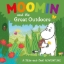 Buchcover und Innenansicht für das Buch: Moomin and the Great Outdoors
