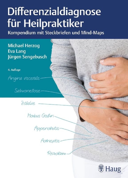 Buchcover und Innenansicht für das Buch: Differenzialdiagnose für Heilpraktiker