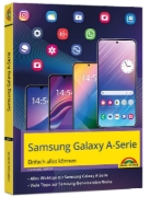 Buchcover und Innenansicht für das Buch: Samsung Galaxy A - Serie, A06, A16, A25, A26, A36, A56 Smartphone