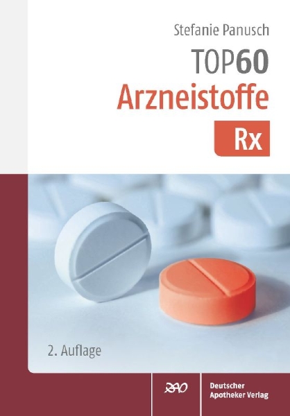 Buchcover und Innenansicht für das Buch: TOP 60 Arzneistoffe Rx