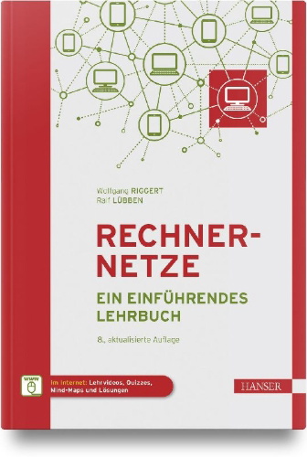 Buchcover und Innenansicht für das Buch: Rechnernetze