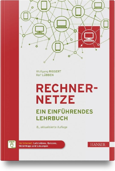 Buchcover und Innenansicht für das Buch: Rechnernetze