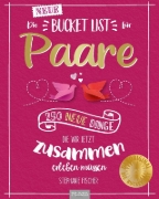 Buchcover und Innenansicht für das Buch: Die NEUE Bucket List für Paare