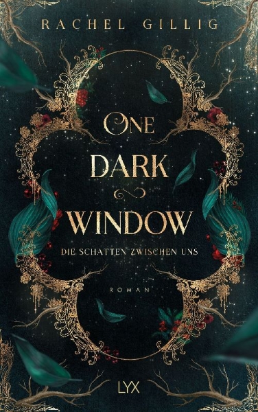 Buchcover und Innenansicht für das Buch: ONE DARK WINDOW