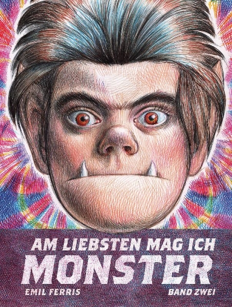 Buchcover und Innenansicht für das Buch: My Favorite Thing is Monsters Volume Two