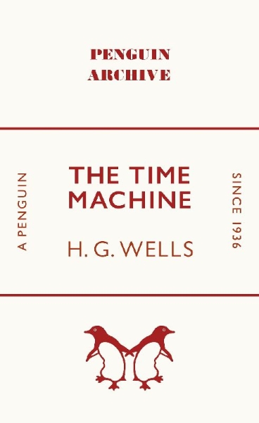 Buchcover und Innenansicht für das Buch: The Time Machine