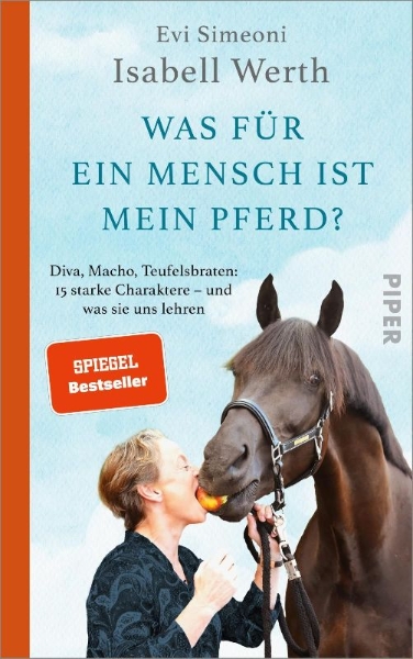 Buchcover und Innenansicht für das Buch: Was für ein Mensch ist mein Pferd?
