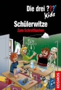 Buchcover und Innenansicht für das Buch: Die drei ??? Kids, Schülerwitze