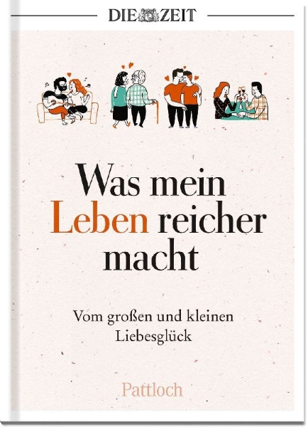 Buchcover und Innenansicht für das Buch: Was mein Leben reicher macht