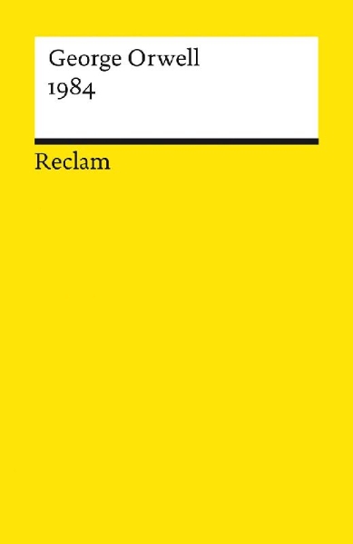 Buchcover und Innenansicht für das Buch: 1984