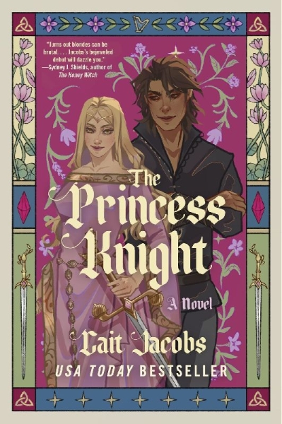Buchcover und Innenansicht für das Buch: The Princess Knight