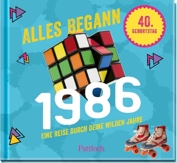 Buchcover und Innenansicht für das Buch: Alles begann 1986