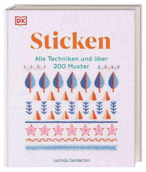 Buchcover und Innenansicht für das Buch: Sticken