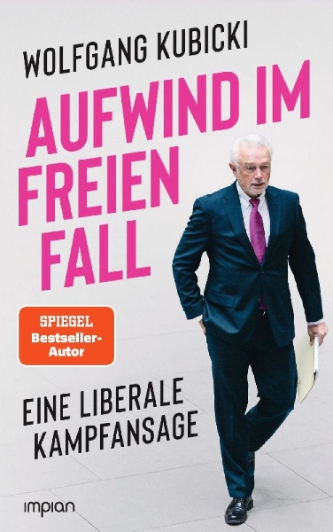 Buchcover und Innenansicht für das Buch: Aufwind im freien Fall