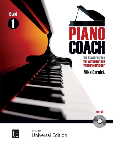 Buchcover und Innenansicht für das Buch: Piano Coach