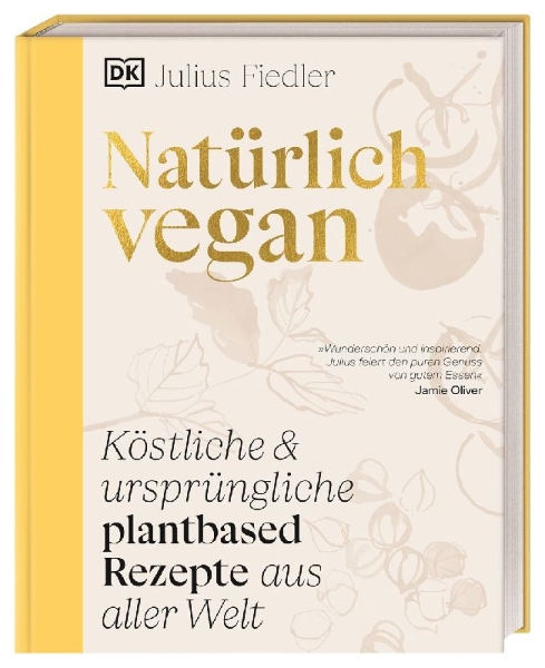 Buchcover und Innenansicht für das Buch: Natürlich vegan