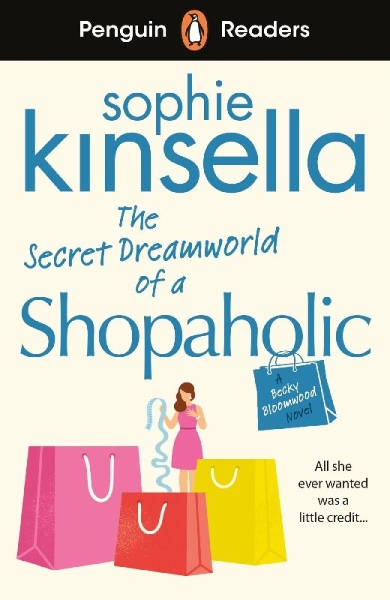 Buchcover und Innenansicht für das Buch: Penguin Readers Level 3: The Secret Dreamworld Of A Shopaholic