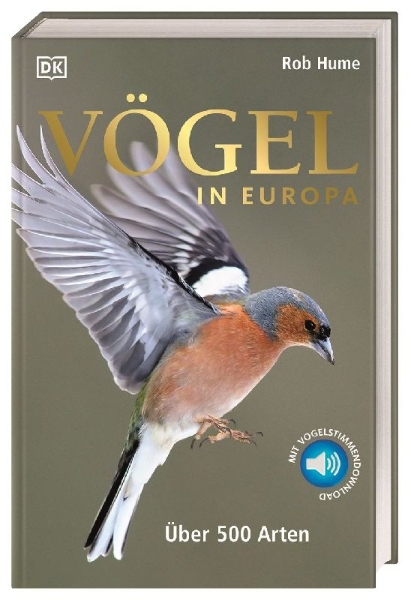 Buchcover und Innenansicht für das Buch: Vögel in Europa
