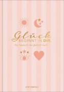 Buchcover und Innenansicht für das Buch: Das Tagebuch das glücklich macht (Special Edition): 6 Minuten am Tag für mehr Glück, Positivität, Dankbarkeit und Erfolg. Dankbarkeitstagebuch zum Ausfüllen für jeden Tag. 6 Minuten Tagebuch für mehr Achtsamkeit. 12 Wochen Tagebuch in rosa