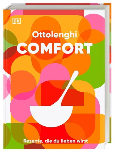 Buchcover und Innenansicht für das Buch: Ottolenghi Comfort