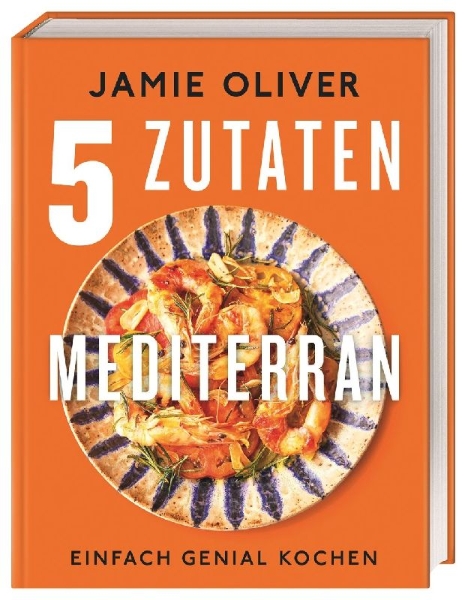 Buchcover und Innenansicht für das Buch: 5 Zutaten mediterran