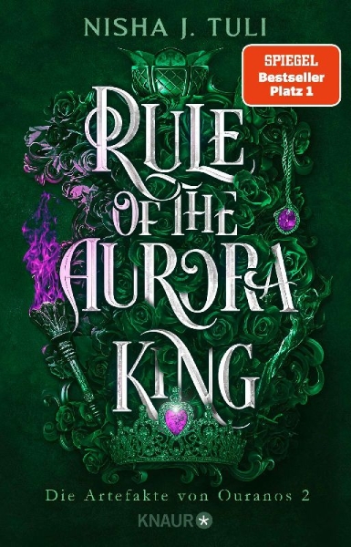 Buchcover und Innenansicht für das Buch: Rule of the Aurora King