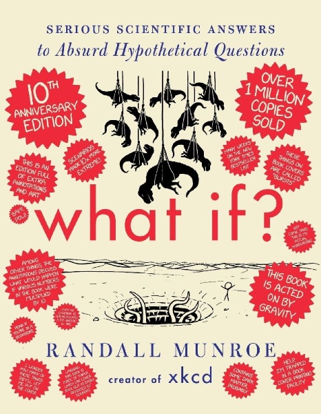 Buchcover und Innenansicht für das Buch: What If? 10th Anniversary Edition