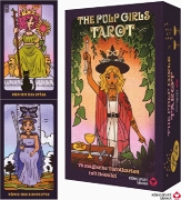Buchcover und Innenansicht für das Buch: The Pulp Girls Tarot - Connecte dich mit deiner Intuition