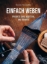 Buchcover und Innenansicht für das Buch: Einfach weben
