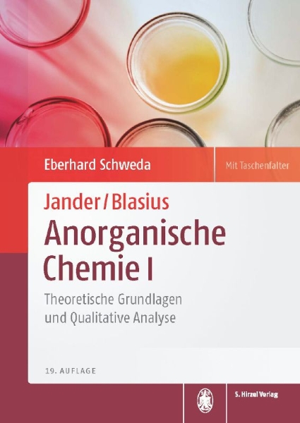 Buchcover und Innenansicht für das Buch: Jander/Blasius | Anorganische Chemie I
