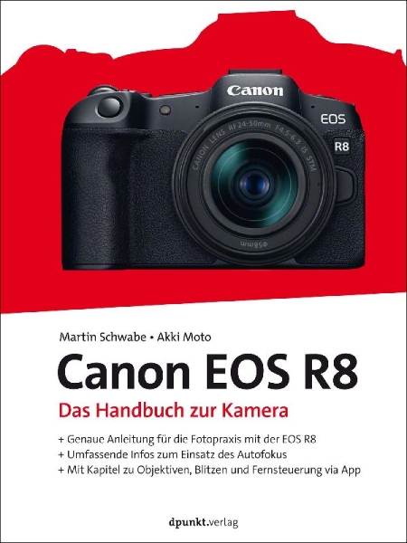 Buchcover und Innenansicht für das Buch: Canon EOS R8