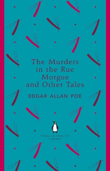 Buchcover und Innenansicht für das Buch: The Murders in the Rue Morgue and Other Tales