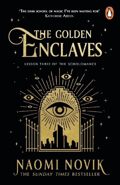 Buchcover und Innenansicht für das Buch: The Golden Enclaves