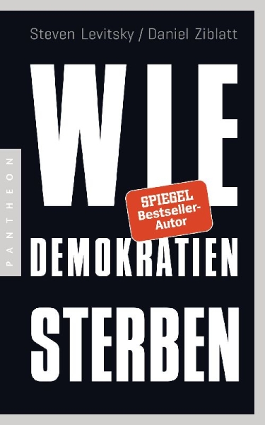 Buchcover und Innenansicht für das Buch: How Democracies Die