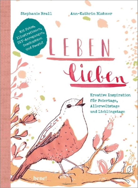 Buchcover und Innenansicht für das Buch: Leben lieben