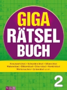 Buchcover und Innenansicht für das Buch: Giga-Rätselbuch 2