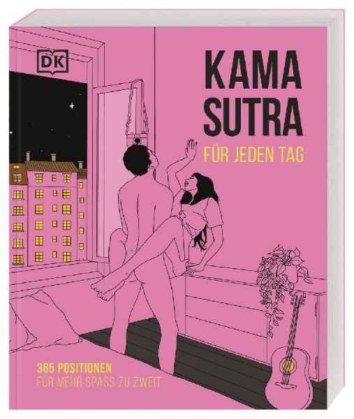 Buchcover und Innenansicht für das Buch: Kamasutra für jeden Tag