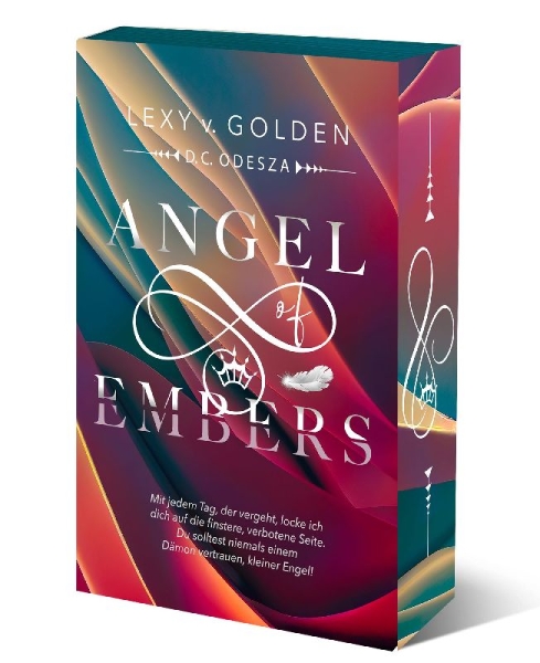Buchcover und Innenansicht für das Buch: Angel of Embers