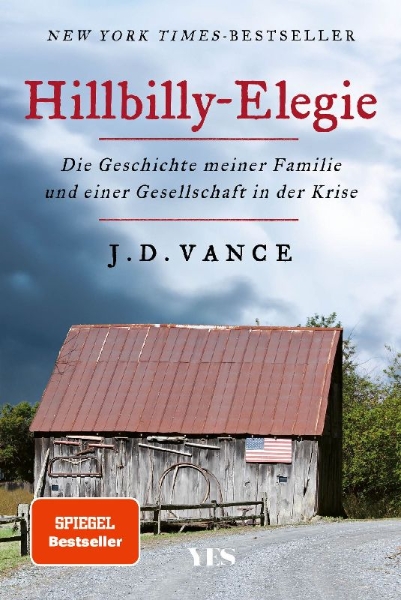 Buchcover und Innenansicht für das Buch: Hillbilly-Elegie