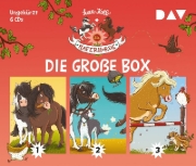 Buchcover und Innenansicht für das Buch: Die Haferhorde - Die große Box (Teil 1-3)