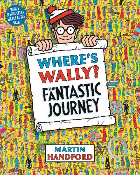 Buchcover und Innenansicht für das Buch: Where's Wally? The Fantastic Journey
