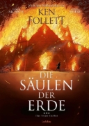 Buchcover und Innenansicht für das Buch: Les Pilliers de la Terre - Tome 02: Le feu de Dieu