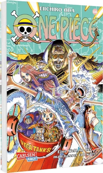 Buchcover und Innenansicht für das Buch: One Piece