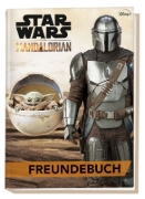 Buchcover und Innenansicht für das Buch: Star Wars The Mandalorian: Freundebuch