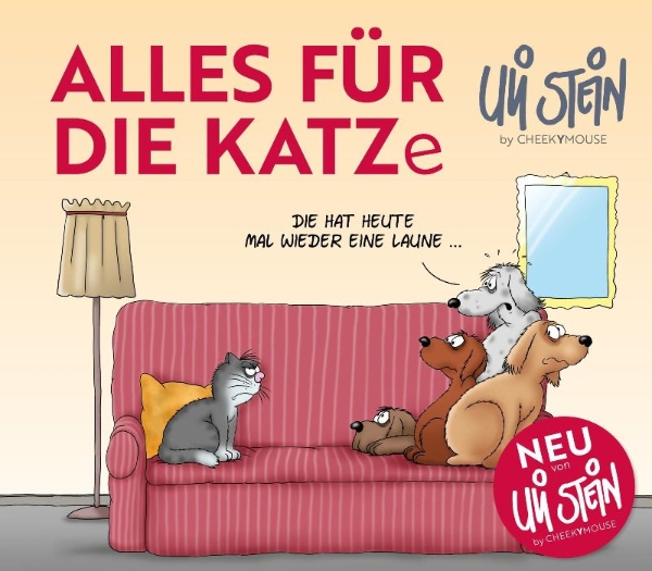 Buchcover und Innenansicht für das Buch: Uli Stein für Tierfreunde: Alles für die Katz(e)