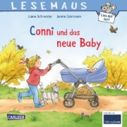 Buchcover und Innenansicht für das Buch: LESEMAUS 118: Conni und das neue Baby