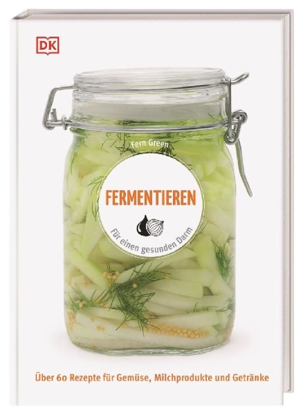 Buchcover und Innenansicht für das Buch: Fermentieren