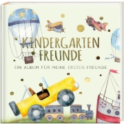 Buchcover und Innenansicht für das Buch: Kindergartenfreunde - FAHRZEUGE