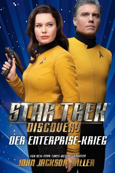 Buchcover und Innenansicht für das Buch: Star Trek - Discovery: The Enterprise War