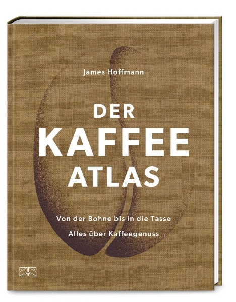Buchcover und Innenansicht für das Buch: Der Kaffeeatlas